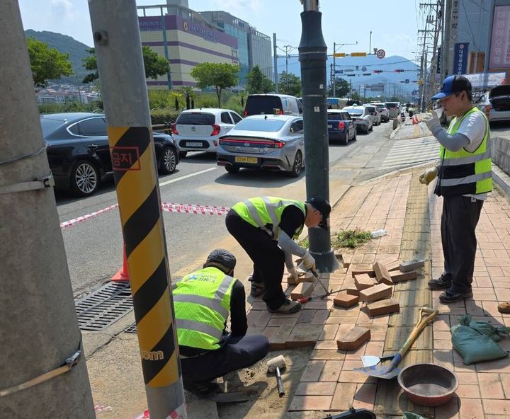 [거제소식]척척거제 기동대, 폭우 피해 곳곳 복구작업 등