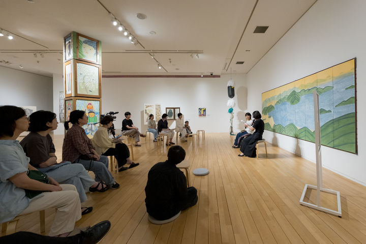 [창원=뉴시스] 경남도립미술관이 격년제로 개최하고 있는 신진작가 발굴 프로젝트 '2025 N Artist' 행사 모습.(사진=경남도립미술관 제공) 2026.09.01. photo@newsis.com *재판매 및 DB 금지