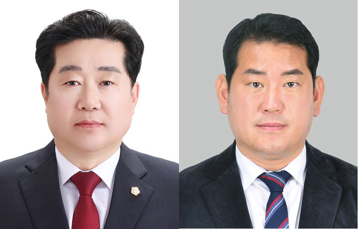 [밀양=뉴시스] 사진 왼쪽부터 밀양시의회 허홍·박원태 의원. (사진=뉴시스 DB). photo@newsis.com *재판매 및 DB 금지