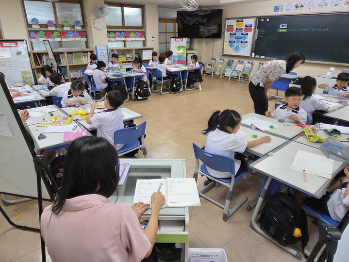 [전남광주=뉴시스] 광주교육대학교 광주부설초등학교 내일교실. (사진 = 부설초 제공). 2026.09.01. photo@newsis.com *재판매 및 DB 금지