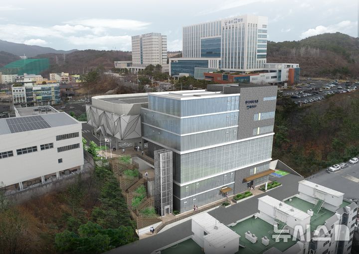 [울산=뉴시스] 2027년 7월 개관 예정인 울산 남구 복합문화 반다비 빙상장·장애인 복지관 조감도 (사진=울산 남구 제공) photo@newsis.com
