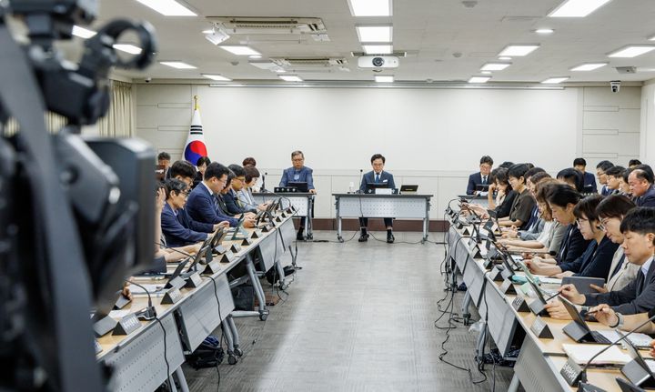 [서울=뉴시스] 간부회의 공개. (사진=강서구 제공) 2026.09.01. photo@newsis.com *재판매 및 DB 금지