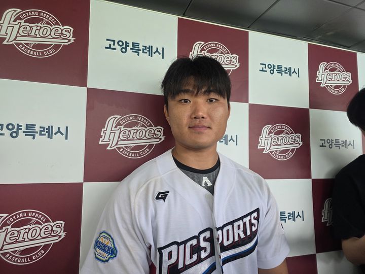 [고양=뉴시스] 김희준 기자 = 2027 KBO 신인 드래프트 트라이아웃에 참가한 박명헌. 2026.09.01jinxijun@newsis.com *재판매 및 DB 금지