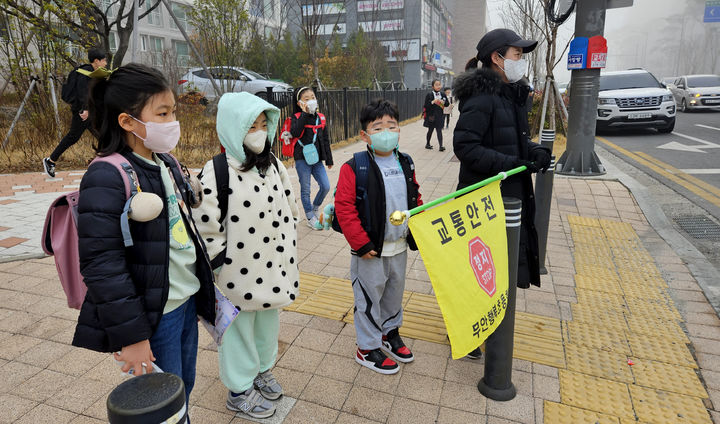 [무안=뉴시스] 초등학교 등하굣길 교통 안전지도. (사진=전남교육청 제공). 2023.03.13 photo@newsis.com *재판매 및 DB 금지