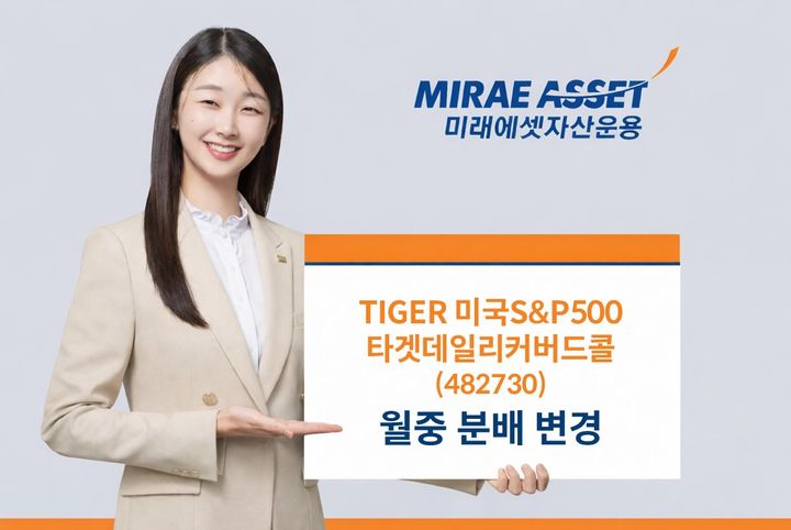 미래에셋운용, 'TIGER 미국S&P500타겟데일리커버드콜' 월중 분배 전환