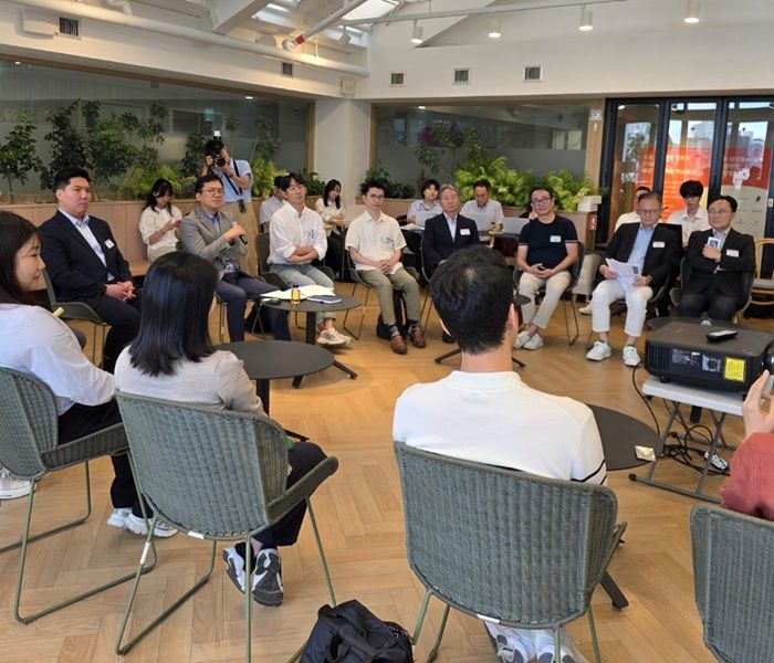 [서울=뉴시스] 중소벤처기업부는 2일 KT&G 상상플래닛(서울 성동구)에서 '청년 소상공인 사회안전망 구축을 위한 정책간담회'를 진행했다. 2026.9.1. photo@newsis.com *재판매 및 DB 금지