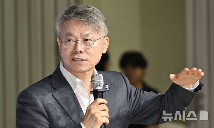 [전남광주=뉴시스] 양시원 기자 = 민형배 전남광주통합특별시장이 발언하는 모습. (사진=뉴시스DB) 2026.09.02. photo@newsis.com