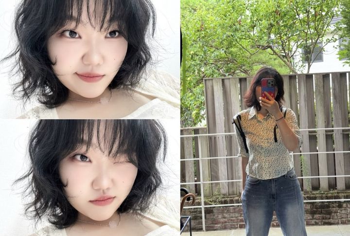 [서울=뉴시스] 30㎏ 감량에 성공한 악동뮤지션(AKMU) 이수현이 날씬해진 몸매를 뽐냈다. (사진 출처=이수현 공식 인스타그램 캡처)