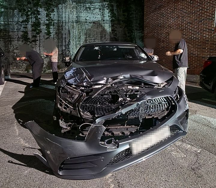 [대구=뉴시스] 사고 차량 (사진=대구경찰청 제공) 2026.09.02. photo@newsis.com *재판매 및 DB 금지