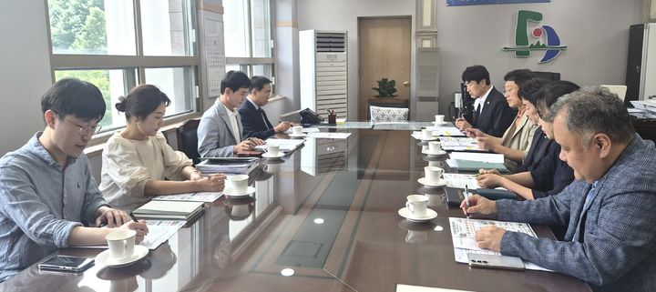머리 맞댄 단양군-단양교육지원청 *재판매 및 DB 금지