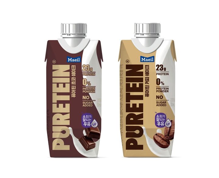 매일유업 '퓨어틴' 2종. (사진=매일유업 제공) *재판매 및 DB 금지