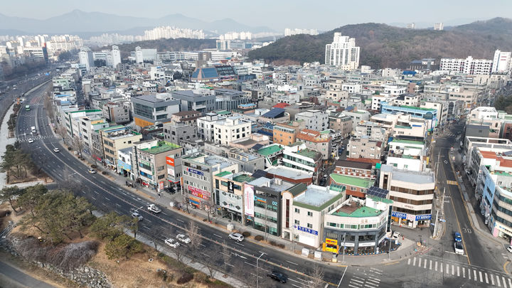 [대전=뉴시스] 대전 유성구 어궁동 일원 전경 *재판매 및 DB 금지