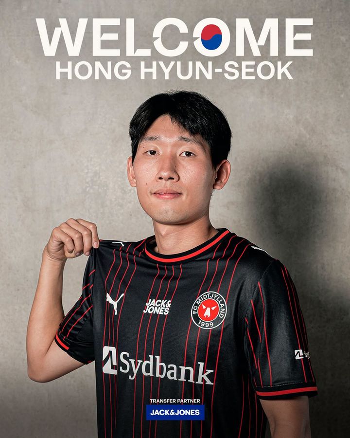 [서울=뉴시스]홍현석, 마인츠 떠나 미트윌란 임대 이적. (사진=미트윌란 구단 소셜미디어 캡처) 2026.09.03. photo@newsis.com *재판매 및 DB 금지