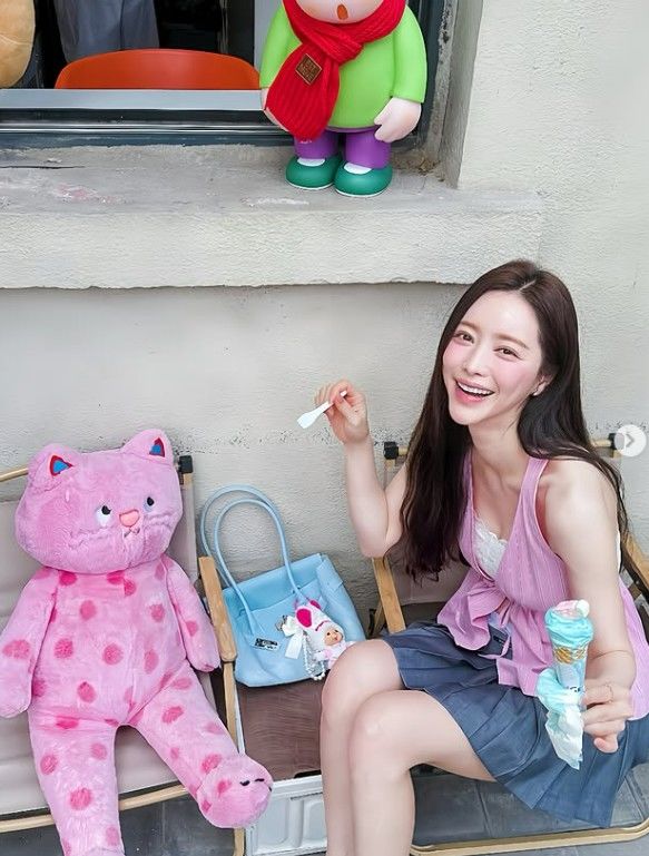 [서울=뉴시스] 홍수아. (사진= 홍수아 SNS 캡처 ) 2026.09.03. photo@newsis.com *재판매 및 DB 금지