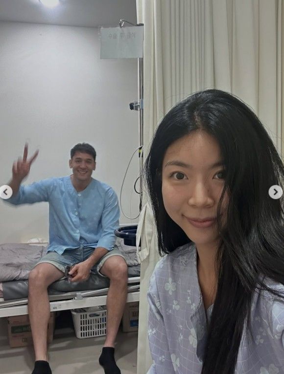 [서울=뉴시스] 줄리엔강과 제이제이. (사진= 제이제이 SNS 캡처 ) 2026.09.03. photo@newsis.com *재판매 및 DB 금지