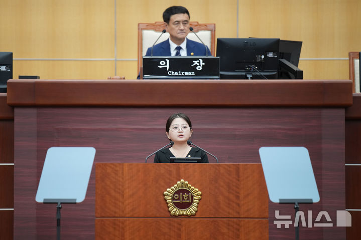 [전주=뉴시스] 윤해아 전북특별자치도의원(더불어민주당 비례대표) *재판매 및 DB 금지