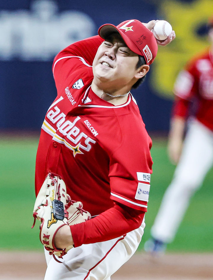 [서울=뉴시스] 프로야구 SSG 랜더스 이로운 (사진=SSG 제공) 2026.09.03. *재판매 및 DB 금지