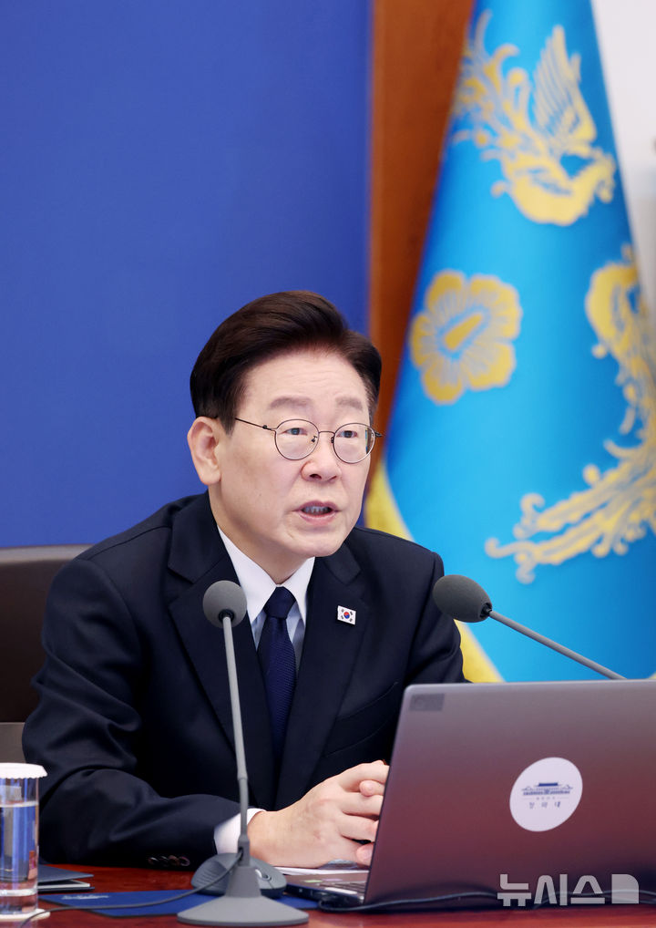 [서울=뉴시스] 조성봉 기자 = 이재명 대통령이 3일 청와대에서 열린 수석보좌관회의에서 발언하고 있다. 2026.09.03. suncho21@newsis.com