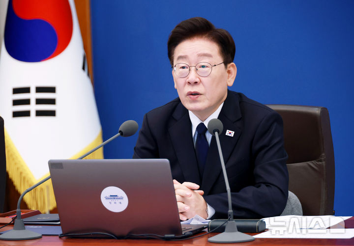 [서울=뉴시스] 조성봉 기자 = 이재명 대통령이 3일 청와대에서 열린 수석보좌관회의에서 발언하고 있다. 2026.09.03. suncho21@newsis.com