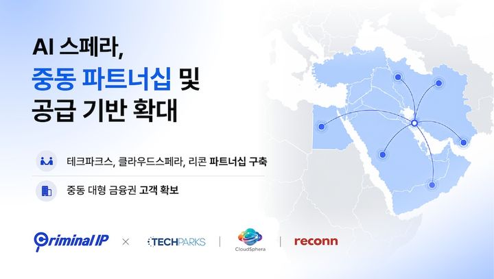 [서울=뉴시스] AI스페라는 아랍에미리트(UAE)와 이집트를 중심으로 현지 파트너 3개사와 협력해 중동·아프리카 보안사업을 확대한다고 4일 밝혔다. 2026.09.04. (사진=AI스페라 제공) *재판매 및 DB 금지