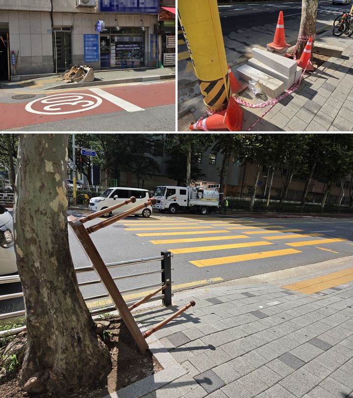 [서울=뉴시스] 염준호 수습기자 = 3일 신목중학교와 영도초등학교 인근에 공사 자재와 대형폐기물이 방치돼 있다. 2026.09.04. photo@newsis.com *재판매 및 DB 금지