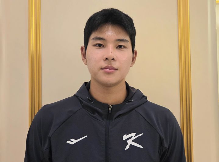 [서울=뉴시스] 18세 이하(U-18) 야구 대표팀 하현승. (사진=공동취재단 제공) 2026.09.06. *재판매 및 DB 금지