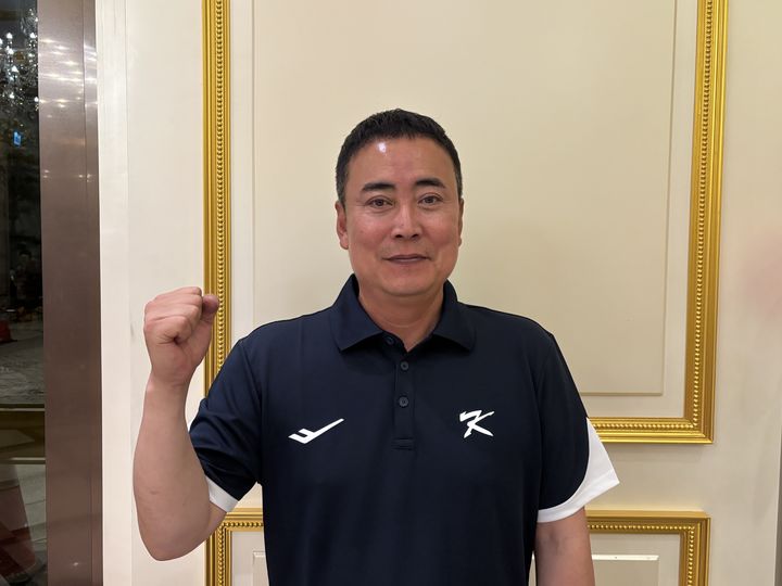 [서울=뉴시스] 사진공동취재단 = 정윤진 18세 이하(U-18) 야구 대표팀 감독이 대만 타이베이에 위치한 대표팀 숙소에서 인터뷰하고 있다. 2026.09.06. *재판매 및 DB 금지
