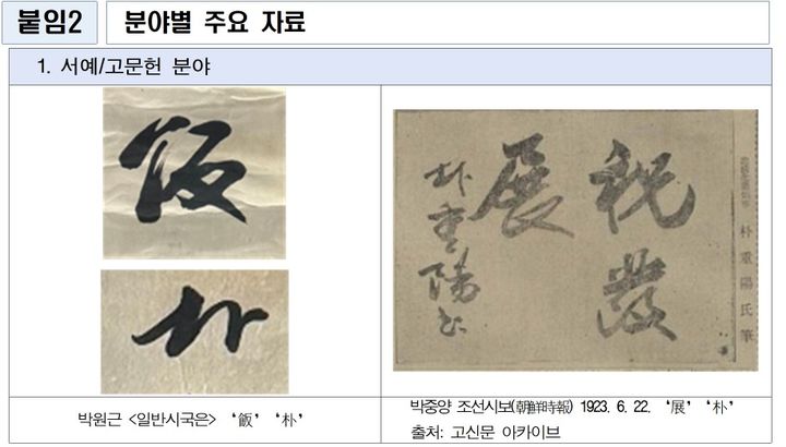 [서울=뉴시스] 일반시국은 서예, 고문헌 분야 자료 (사진=국립중앙박물관 제공) 2026.09.07. photo@newsis.com *재판매 및 DB 금지