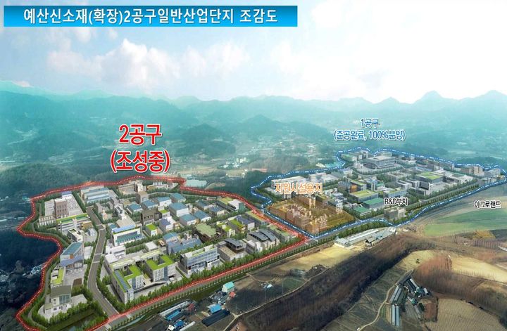 [예산=뉴시스] 예산신소재일반산업단지 확장 조감도. (사진=예산군 제공) 2026.09.07. photo@newsis.com *재판매 및 DB 금지