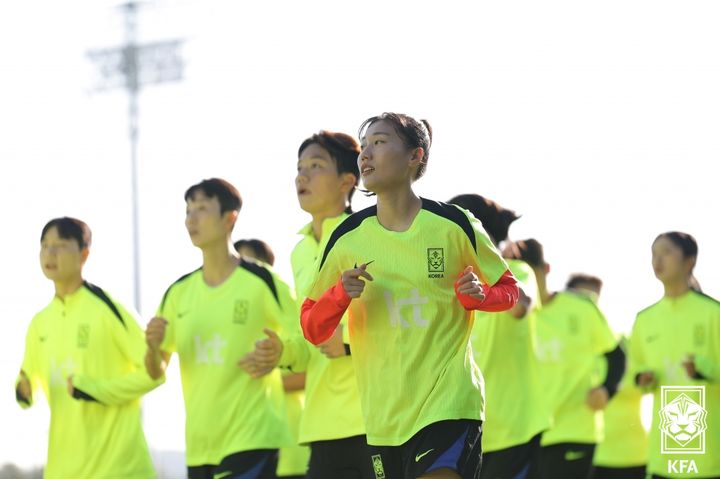 [서울=뉴시스] 한국 여자 축구 대표팀의 강채림. (사진=대한축구협회 제공) 2026.09.07. photo@newsis.com *재판매 및 DB 금지