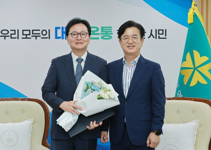 [대전=뉴시스]대전시는 8일 민인홍 충남대학교 교수를 대전시시설관리공단 신임 이사장으로 임명했다. 2026.09.08 photo@newsis.com *재판매 및 DB 금지