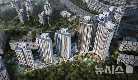 [서울=뉴시스] 성북구 돈암동 624번지 지역주택조합 조감도. (제공=쌍용건설)