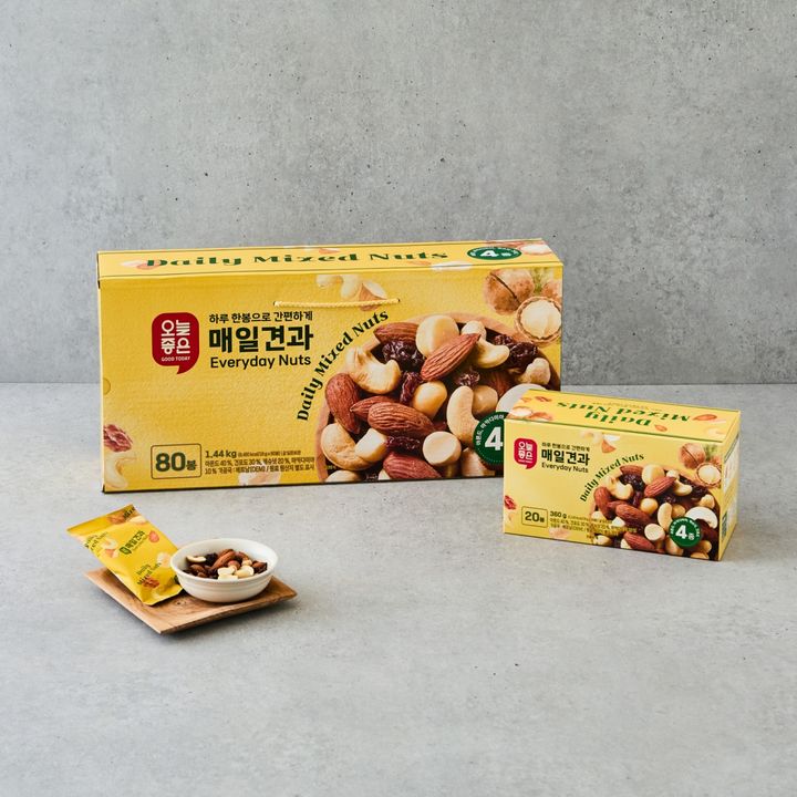 [서울=뉴시스] 롯데마트 '오늘좋은 매일견과 80봉 선물세트' (사진=롯데마트 제공) 2026.09.09. photo@newsis.com *재판매 및 DB 금지