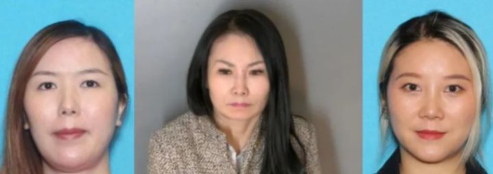 [서울=뉴시스]한국인과 중국인 여성들을 상대로 인신매매 조직을 운영한 중국 여성이 중형을 선고받았다. 공범으로 체포된 슈잉 딩, 샤오홍 반, 로리 카이 머그샷. 마콤 카운티 보안관실 *재판매 및 DB 금지