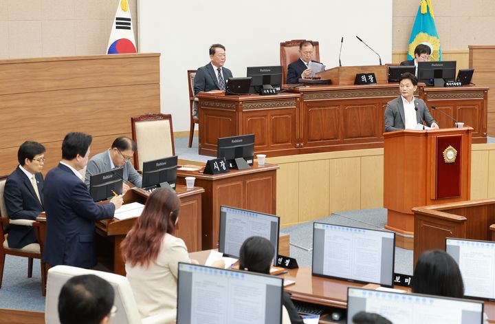 박해정 창원시의원 "밤골여울마당 숲속쉼터 특정감사를"