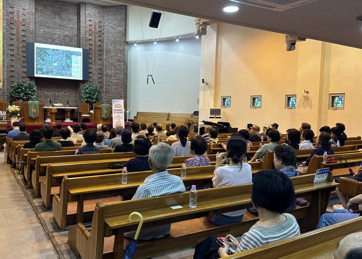[서울=뉴시스] 도봉구 정비사업 주민설명회 현장 (2026. 7. 14. 도봉구 쌍문동 갈릴리교회). (사진=도봉구 제공) 2026.09.09. photo@newsis.com *재판매 및 DB 금지