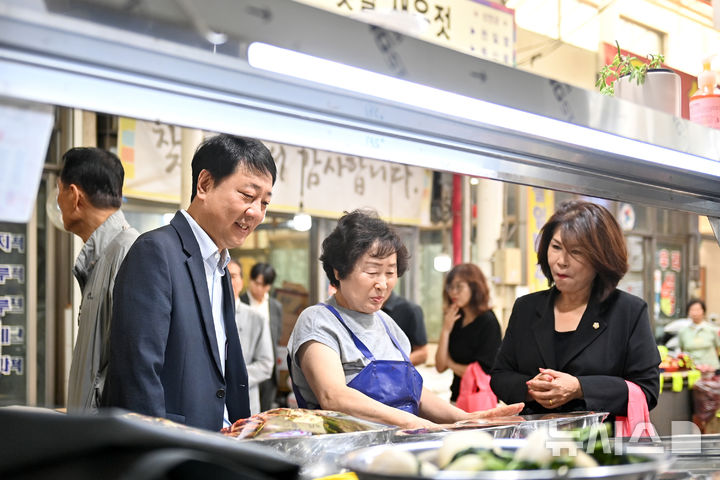 [인천소식]차준택 부평구청장, 추석 앞두고 전통시장 방문 등