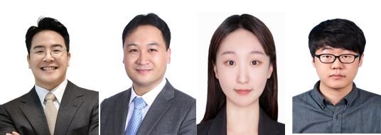 [서울=뉴시스] (왼쪽부터) 공동 교신저자 유용상 교수·김명기 교수, 공동 제1저자 우현빈 박사과정생·김태현 박사후연구원. (사진=고려대 제공) 2026.09.09. photo@newsis.com *재판매 및 DB 금지