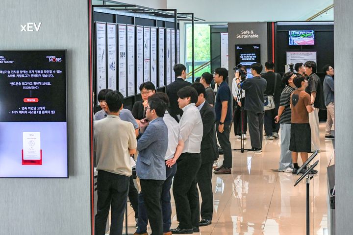 [서울=뉴시스] 현대모비스 R&D 테크데이 전경. (사진=현대모비스 제공) 2026.9.10. photo@newsis.com *재판매 및 DB 금지