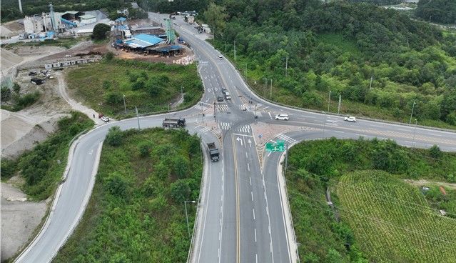 [제천=뉴시스] 충북 제천시 송학면 도화교차로. (사진=뉴시스 DB). photo@newsis.com *재판매 및 DB 금지