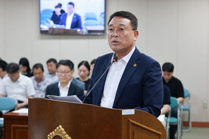 김송식 전남광주특별시의원. (사진=시의회 제공) *재판매 및 DB 금지