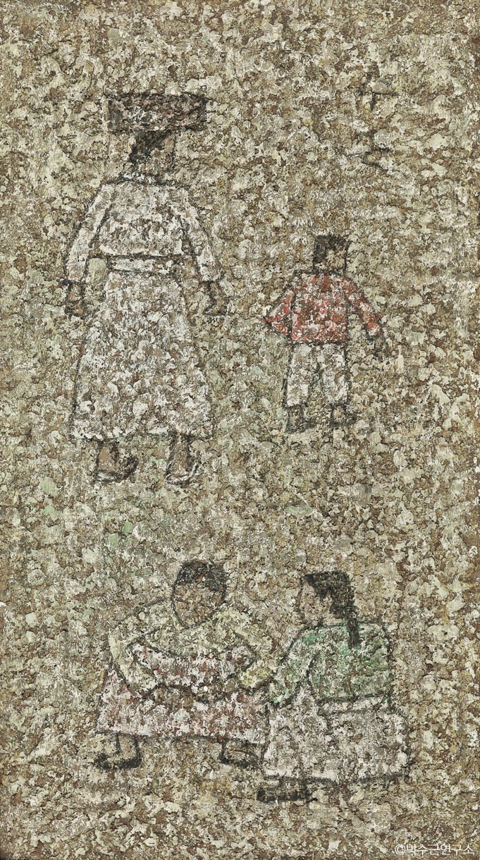 시작가 5억원에 출품된 박수근 '거리' *재판매 및 DB 금지