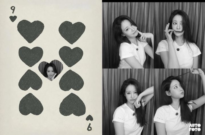 [서울=뉴시스] 배우 오연서가 잡티 하나 없이 깔끔한 피부와 또렷한 이목구비가 담긴 흑백 포토부스 사진을 공개했다. (사진=오연서 인스타그램 캡처)