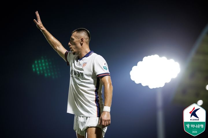 [서울=뉴시스] 프로축구 K리그2 화성FC의 플라나. (사진=한국프로축구연맹 제공)
