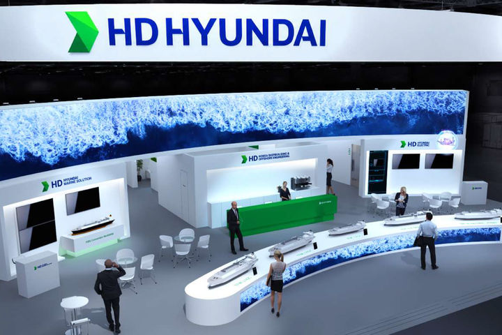가스텍 2026에 참가한 HD현대의 부스 조감도(사진=HD현대 제공) *재판매 및 DB 금지