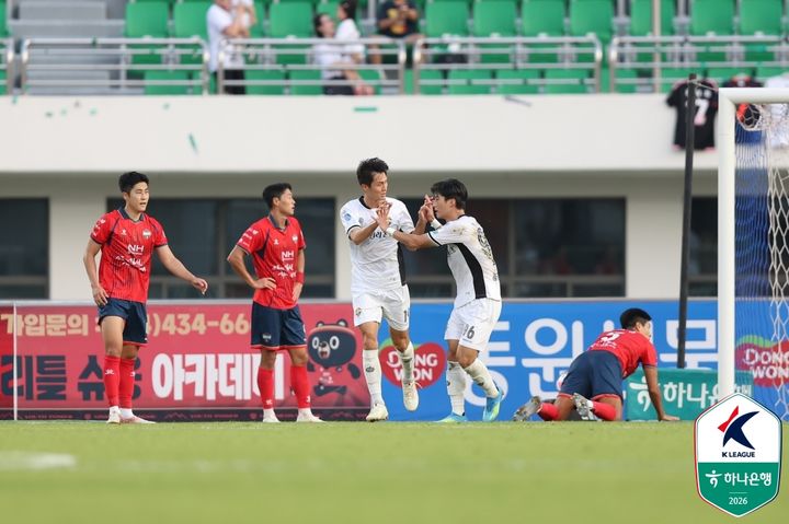 [서울=뉴시스] 프로축구 K리그1 강원FC의 김대원. (사진=한국프로축구연맹 제공) 2026.09.13. photo@newsis.com *재판매 및 DB 금지
