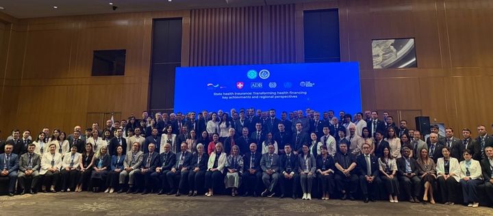 우즈베키스탄 국가건강보험 국제컨퍼런스 참석자. (사진=아크릴) *재판매 및 DB 금지