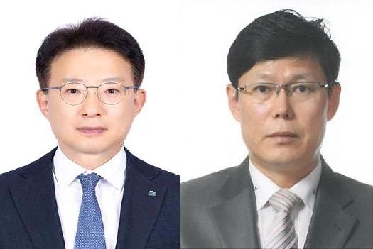 [세종=뉴시스]국민연금공단이 (왼쪽부터)신임 이규홍 기금이사, 김대순 복지이사를 임명했다. (사진=국민연금공단 제공) 2026.09.14. photo@newsis.com *재판매 및 DB 금지