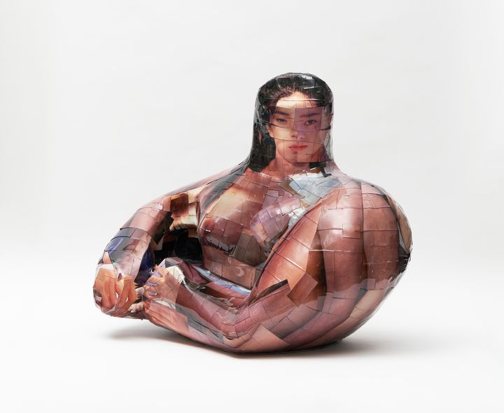 구성 Composition, 2024, Archival pigment print, mixed media, 86 x 50 x 72(h) cm *재판매 및 DB 금지