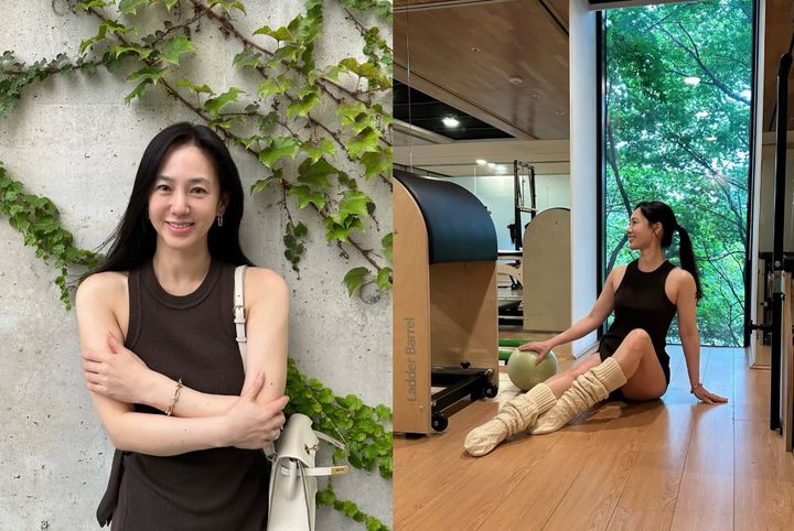 [서울=뉴시스] 배우 박주미가 50대의 나이에도 여전한 동안 미모를 드러냈다. (사진=박주미 인스타그램 캡처)